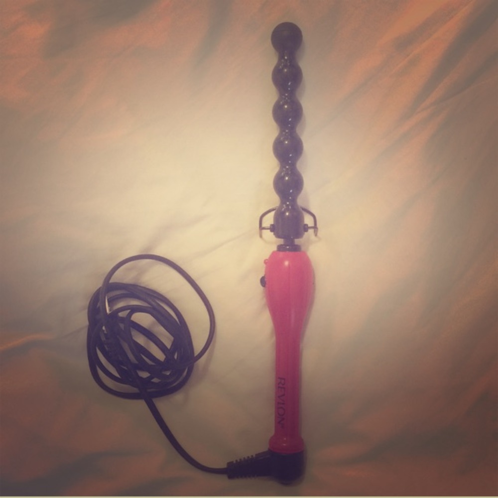 Curling wand